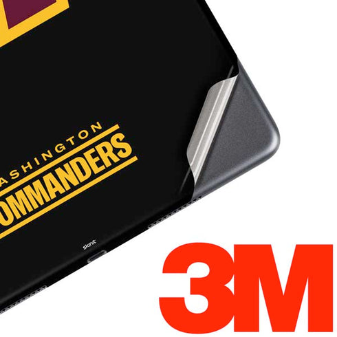 NFL Washington Commanders Black Background iPad Skins
