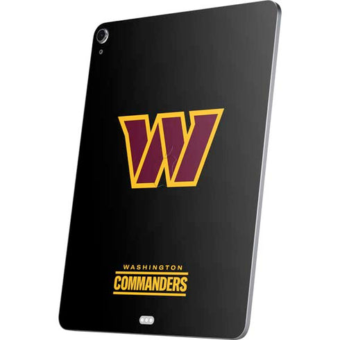 NFL Washington Commanders Black Background Apple iPad Air Skin