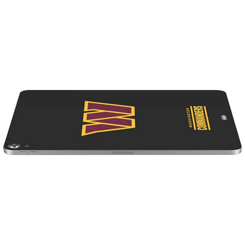 NFL Washington Commanders Black Background Apple iPad Air Skin