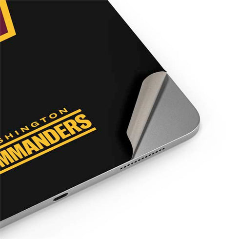 NFL Washington Commanders Black Background Apple iPad Air Skin
