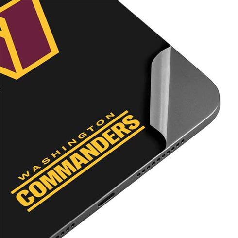 NFL Washington Commanders Black Background Apple iPad Mini Skin
