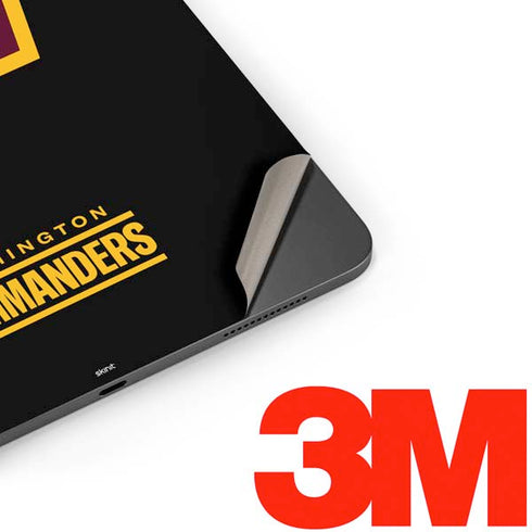 NFL Washington Commanders Black Background Apple iPad Pro Skin