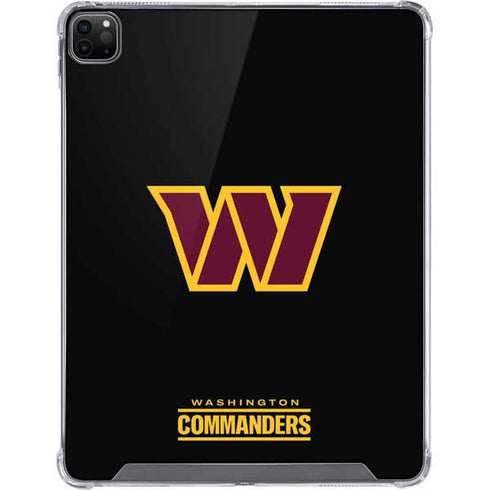 NFL Washington Commanders Black Background iPad Cases