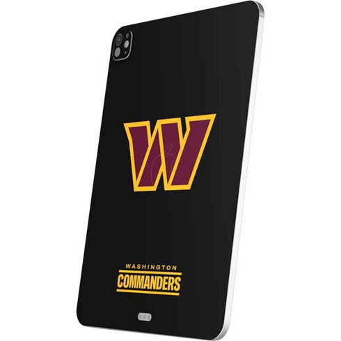 NFL Washington Commanders Black Background iPad Pro 13in M4 (2024) Skin