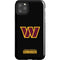NFL Washington Commanders Black Background iPhone Cases