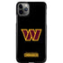 NFL Washington Commanders Black Background iPhone Cases