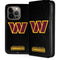 NFL Washington Commanders Black Background iPhone 14 Pro Folio Case