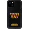 NFL Washington Commanders Black Background iPhone 15 Plus Waterproof Case