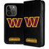NFL Washington Commanders Black Background iPhone 15 Pro Folio Case
