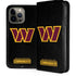 NFL Washington Commanders Black Background iPhone 15 Pro Max Folio Case