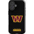 NFL Washington Commanders Black Background iPhone 16 Plus Impact Case