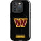 NFL Washington Commanders Black Background iPhone 16 Pro Magsafe Impact Case