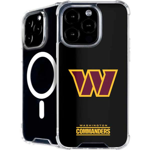 NFL Washington Commanders Black Background iPhone 16 Pro Max MagSafe Case