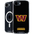 NFL Washington Commanders Black Background iPhone 16e MagSafe Case