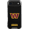 NFL Washington Commanders Black Background iPhone 17 Air Clear Case