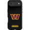 NFL Washington Commanders Black Background iPhone 17 Air Impact Case