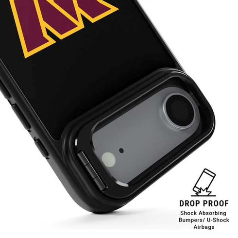 NFL Washington Commanders Black Background iPhone 17 Air Kickstand Case