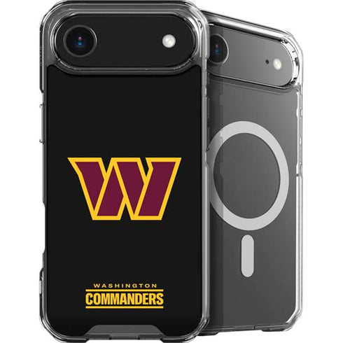 NFL Washington Commanders Black Background iPhone 17 Air MagSafe Case