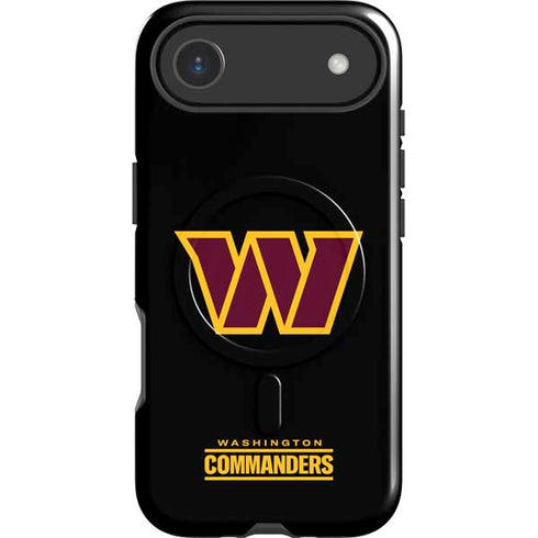 NFL Washington Commanders Black Background iPhone 17 Air Magsafe Impact Case