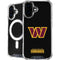 NFL Washington Commanders Black Background iPhone 17 MagSafe Case