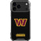 NFL Washington Commanders Black Background iPhone 17 Pro Max Clear Case