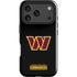 NFL Washington Commanders Black Background iPhone 17 Pro Max Impact Case