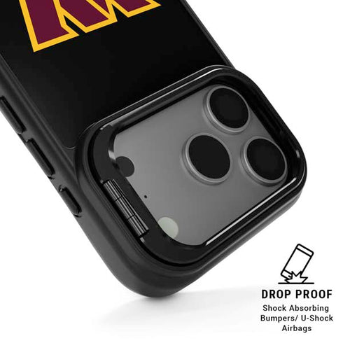 NFL Washington Commanders Black Background iPhone 17 Pro Max Kickstand Case