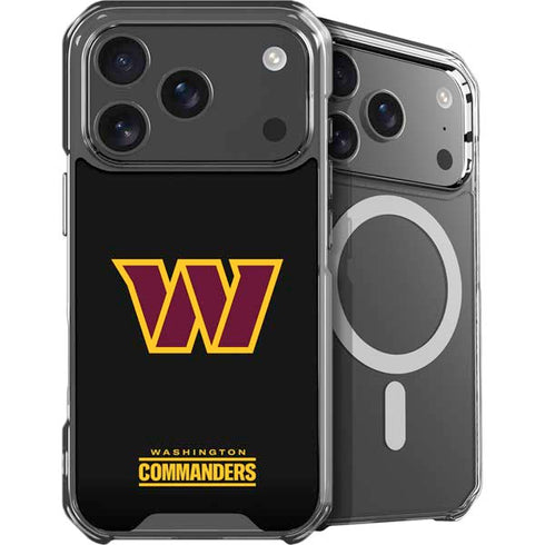 NFL Washington Commanders Black Background iPhone 18 Pro MagSafe Case