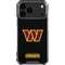 NFL Washington Commanders Black Background iPhone 18 Pro Max Clear Case