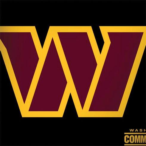 NFL Washington Commanders Black Background MacBook Skins