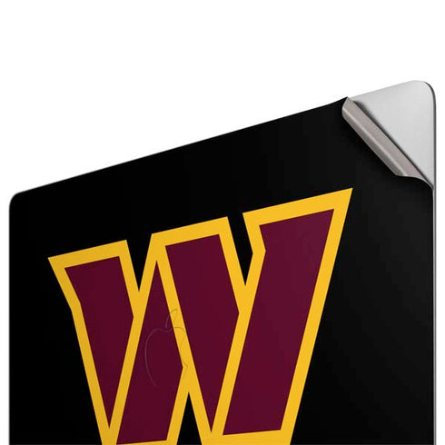 NFL Washington Commanders Black Background Apple MacBook Pro 16-inch Skin