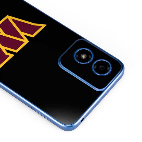 NFL Washington Commanders Black Background Moto G Play 4G (2024) Skin