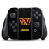 NFL Washington Commanders Black Background Nintendo Skins