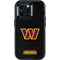 NFL Washington Commanders Black Background Otterbox Defender iPhone Skin