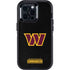 NFL Washington Commanders Black Background Otterbox Defender iPhone Skin