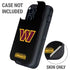 NFL Washington Commanders Black Background Otterbox Defender iPhone Skin