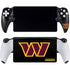 NFL Washington Commanders Black Background PlayStation Portal Remote Player Skin