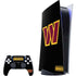 NFL Washington Commanders Black Background PlayStation PS5 Skins