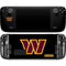 NFL Washington Commanders Black Background Steam Deck Handheld Gaming Computer OLED Skin