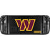 NFL Washington Commanders Black Background Steam Deck Handheld Gaming Computer OLED Skin