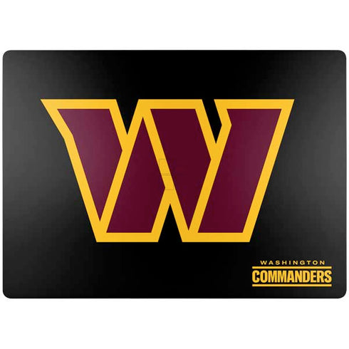 NFL Washington Commanders Black Background Surface Laptop 7 13.8in Skin