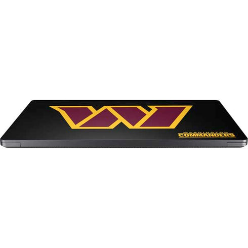 NFL Washington Commanders Black Background Surface Laptop 7 15in Skin