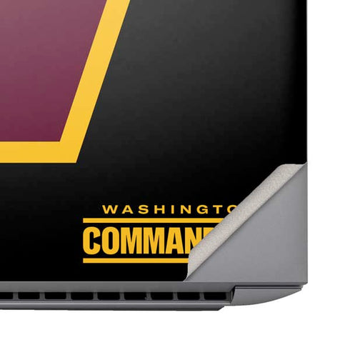NFL Washington Commanders Black Background HP ZBook Fury 16 G10 Skin