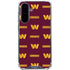 NFL Washington Commanders Blitz Series Galaxy A36 5G Clear Case