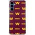 NFL Washington Commanders Blitz Series Galaxy A55 5G Clear Case