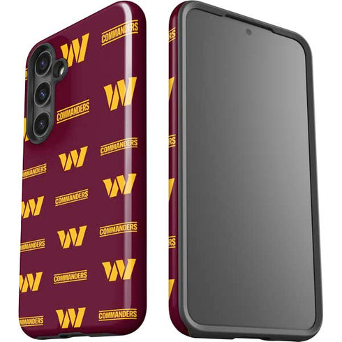 NFL Washington Commanders Blitz Series Galaxy S25 Plus Impact Case