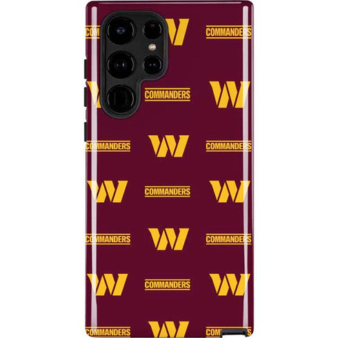 NFL Washington Commanders Blitz Series Galaxy S25 Ultra Impact Case