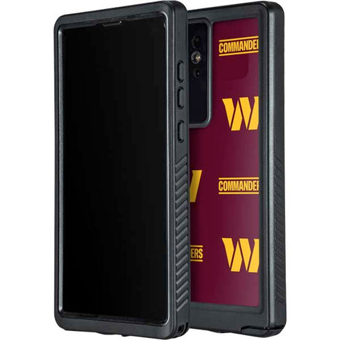 NFL Washington Commanders Blitz Series Galaxy S24 Ultra Waterproof Case