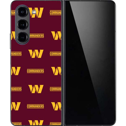 NFL Washington Commanders Blitz Series Galaxy Z Fold5 5G Skin