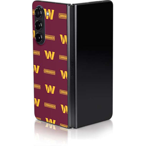 NFL Washington Commanders Blitz Series Galaxy Z Fold5 5G Skin